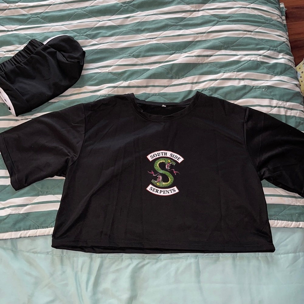 Riverdale south side serpent crop top